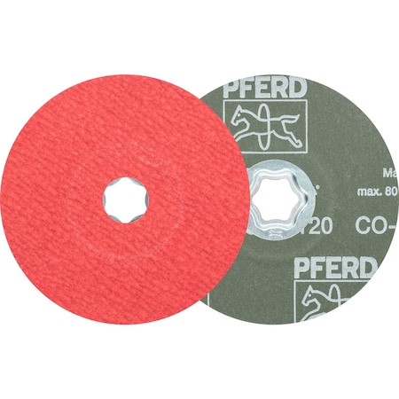 Pferd Combiclick Fiber Disc, 5", Co-Cool, 120 Grt 40738